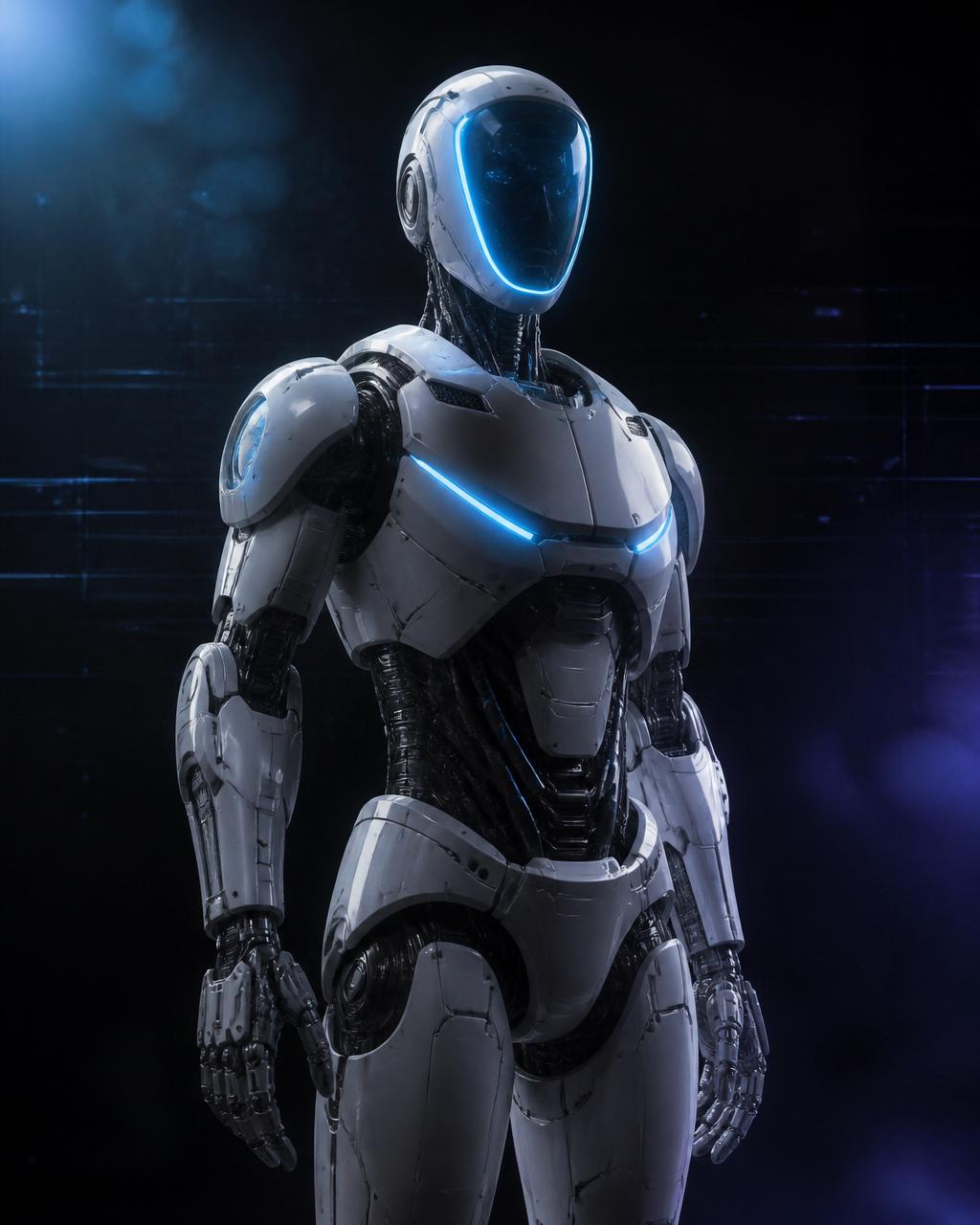 Advanced humanoid robot on the Datakin testing cloud